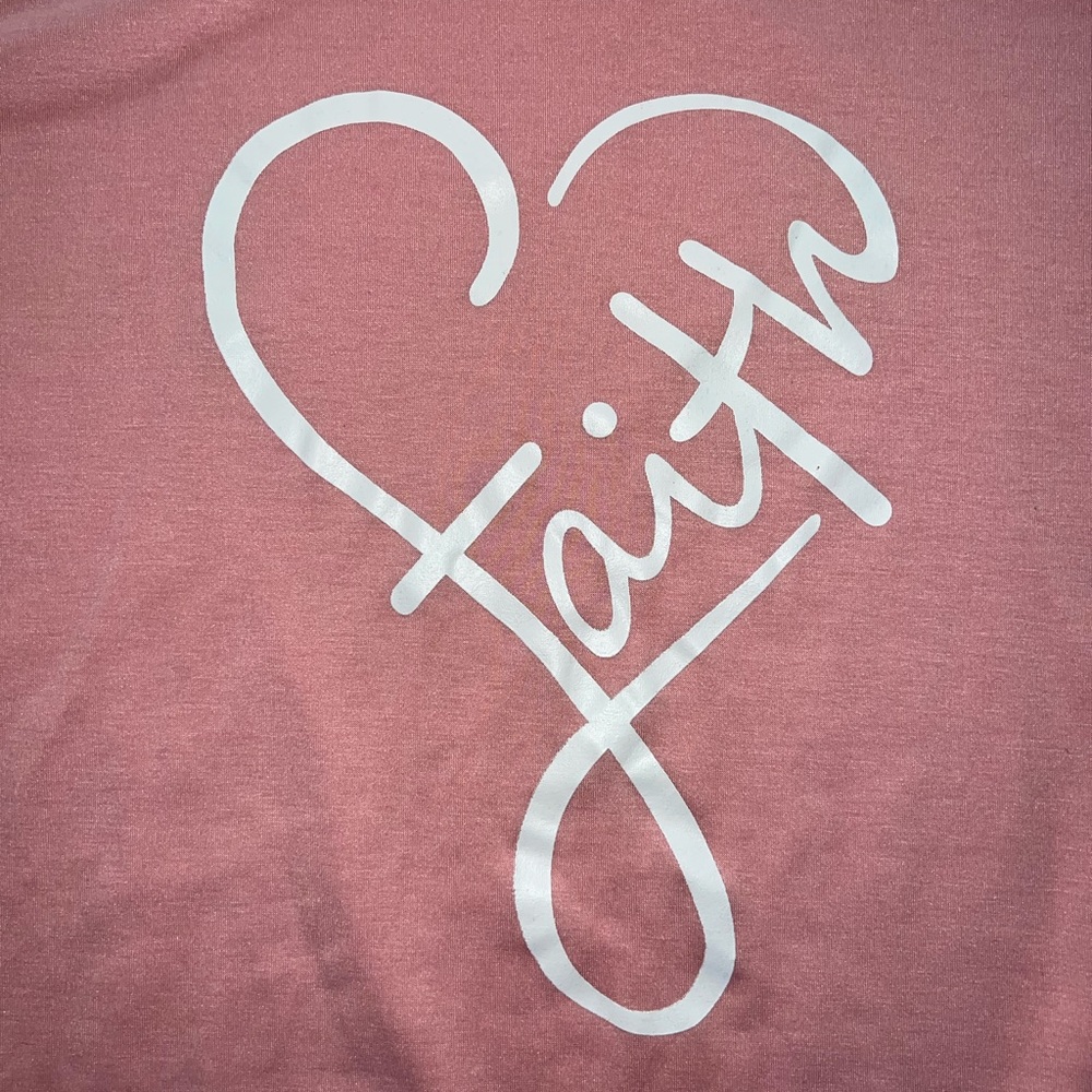 faith and love t-shirt - Picture 2 of 3